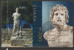 Spanien 2007 MiNr.4256 - 4257 Block 163 o gest. Historische Verbindung Spanien-Griechenl.(5453)günstige Versandkosten