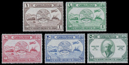 Jordan, 1949, UPU, Universal Postal Union, United Nations, MNH, Michel 215-219 - Jordania