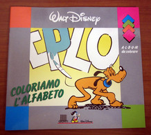 Disney Album Da Colorare L'alfabeto Giunti 1990 - Enfants