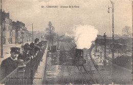 87-LIMOGES- AVENUE DE LA GARE - Limoges