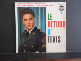 Disque Vinyle 45T Elvis Presley Dans  " LE RETOUR D ELVIS 1 " - Verzameluitgaven