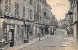 77-LAGNY- RUE DU CHEMIN DE FER - Lagny Sur Marne
