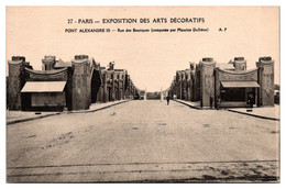 Paris - Exposition Des Arts Décoratifs - Pont Alexandre III - Ausstellungen