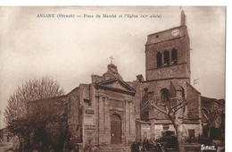 ANIANE  Place Du Marché - Aniane