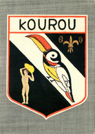 GUYANE  CAYENNE  Ecusson De Kourou - Cayenne