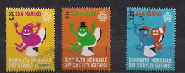 San Marino Saint-Marin Série De 2015  (°) Oblitéré Giornata Mondiale Dei Servizi Igienici - Used Stamps