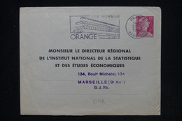 FRANCE - Entier Postal Type Muller Avec Repiquage De L'Institut National De La Statistique En 1955 - L 118912 - Enveloppes Repiquages (avant 1995)