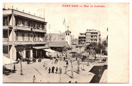 Egypte - Port-Saïd - Rue De Lesseps - Port-Saïd