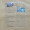 50 Inlegbladen Voor Telekaarten - Feuilles Transparantes 10 Cases - Material