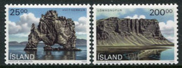 ICELAND 1990 Landscapes MNH / **.  Michel 731-32 - Neufs