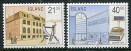 ICELAND 1990 Europa: Postal Buildings  MNH / **.  Michel 726-27 - Unused Stamps