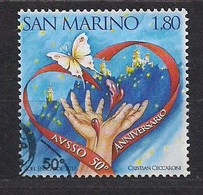 San Marino Saint-Marin 2010 Yvertn° 2214  (°) Oblitéré Cote 4,50 € Donneurs De Sang Et D' Organes - Gebraucht