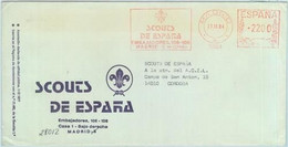 84834 -  ITALY  - POSTAL HISTORY - SPECIAL COVER & Postmark  1984 Boy Scouts - Lettres & Documents