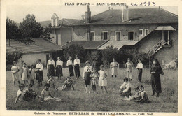 Plan D'Aups Sainte Beaume - Colonie De Vacances Bethléem De Sainte Germaine - Aups