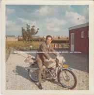 OLD PHOTOGRAPH MOTO MOTARD / TYPHOON PRIMO SPORT / Mid 1960-ties - Moto