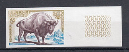 < France YT N° 1795 ** Non Dentelé . Bison D' Europe . Bord De Feuille . Sans Charnière Ni Trace . MNH . Super - 1971-1980