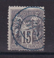 D 353 / LOT SAGE N° 77 CACHET BLEU COTE 10€ - 1876-1898 Sage (Type II)