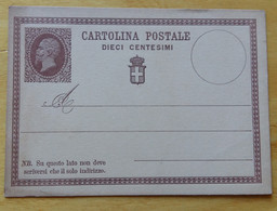 CARTOLINA POSTALE DIECI CENTEISMI Nuova -£429 - Stamped Stationery