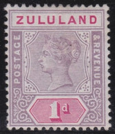 Zululand     .    SG   .     21     .    *     .   Mint-hinged - Zululand (1888-1902)