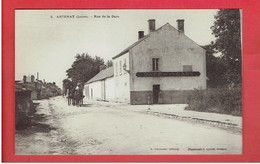 ARTENAY RUE DE LA GARE CAFE DE LA GARE CARTE EN TRES BON ETAT - Artenay