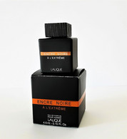 Miniatures De Parfum  ENCRE NOIRE  A L'EXTREME De LALIQUE  EDP Pour  HOMME  4.5 Ml  + Boite - Miniatures Men's Fragrances (in Box)