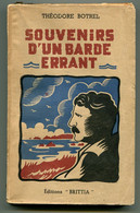 Bretagne Théodore BOTREL Souvenirs D'un Barde Errant 1946 - 1901-1940