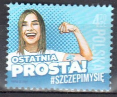 Poland 2021 - Combat Corona Campaign - We Vaccinate  - Mi.5311 - MNH(**) - Unused Stamps
