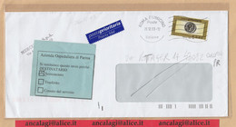 St.Posta 2080 - REPUBBLICA 2003 - Busta "Posta Prioritaria" 1°p. - 26.12.03 -vedi Descrizione- - 2001-10: Marcophilia