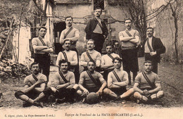 CPA De La HAYE-DESCARTES - Equipe De Football. - Other & Unclassified