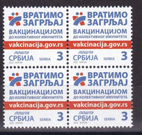Serbia 2022 Vaccination Against Corona Health Disease Medicine Covid 19 MNH - Serbie