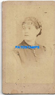 183144 ARGENTINA BUENOS AIRES COSTUMES FACE WOMAN PHOTOGRAPHER A. GATTO 6.5 X 10.5 CM OLD PHOTO NO POSTAL POSTCARD - Argentina