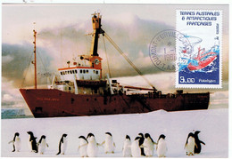1° Janvier 1986 / 36° Expédition En Terre Adélie / Timbre Polarbjorn YT N° 121 - Brieven En Documenten