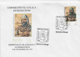 3677   Carta Hospitalet De Llobregat 1999, LX Centenariode La Muerte  Del Cid Campeador - 1991-00 Lettres