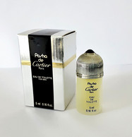 Miniatures De Parfum   PASHA  De CARTIER    EDT FOR MEN  5 Ml  + Boite - Miniaturen Flesjes Heer (met Doos)