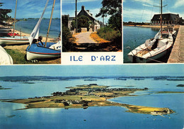 île D'ARZ - Carte Multivues JOS MX 4683 - Ile D'Arz