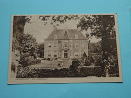 AERDENHOUT, Villa " NIJENBERG " ( Uitg. 10 ) Anno 1936 ( Zie / Voir Scans ) ! - Bloemendaal