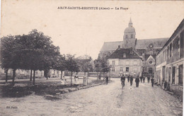 02 Arcy Sainte Restitue. La Place - Other Municipalities