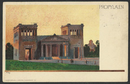 Germany Muenchen - PROPYLAEN - Artist Paul Kley - 1911 Old Postcard (see Sales Conditions) 05777 - Kley