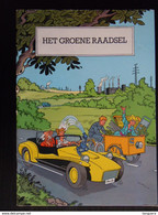 Het Groene Raadsel Strip + Folder Reclame Uitgave Ebes Antwerpen 1985 Jef Broeckx Marck Meul - Other & Unclassified