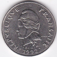 Nouvelle-Calédonie . 50 Francs 1992. En Nickel - Nouvelle-Calédonie
