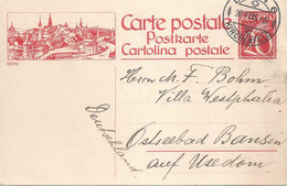 PK 104  "Bern"  (Stadtbild Mit Zwei Brücken)         1924 - Postwaardestukken