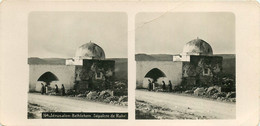 300322 - PHOTO STEREO WERELD TOURIST - ISRAEL JERUSALEM Bethlehem Sépulcre De Rahel N°164 - Stereoscoop
