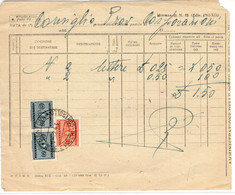 RSI (1943) - Usi Tardivi Di Segnatasse Regno Su Modulo Di Tassazione Cumulativa - Strafport