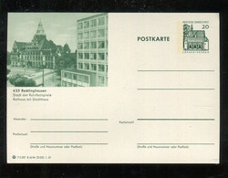 Bundesrepublik Deutschland / 1967 / Bildpostkarte "RECKLINGHAUSEN, Rathaus" ** / 10250 - Illustrated Postcards - Mint