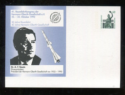 Bundesrepublik Deutschland / 1992 / Privatpostkarte "Raumfahrtkongress" ** / 10253 - Privé Postkaarten - Ongebruikt