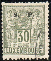 LUXEMBOURG 1882-3 O - Dienstpost