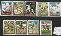 Burundi  1972  SG  748-56  Munich  Olympics   Fine Used - Gebruikt