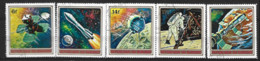 Burundi  1972  SG  725-30  Conquest Of Space      Fine Used - Oblitérés