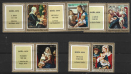 Burundi  1970  SG  601-5   Christmas  With Tabs     Fine Used - Gebruikt