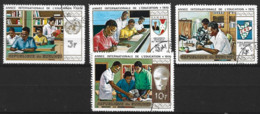 Burundi  1970  SG  584-7  Education Year   Fine Used - Used Stamps